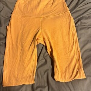 lululemon athletica Orange Leggings